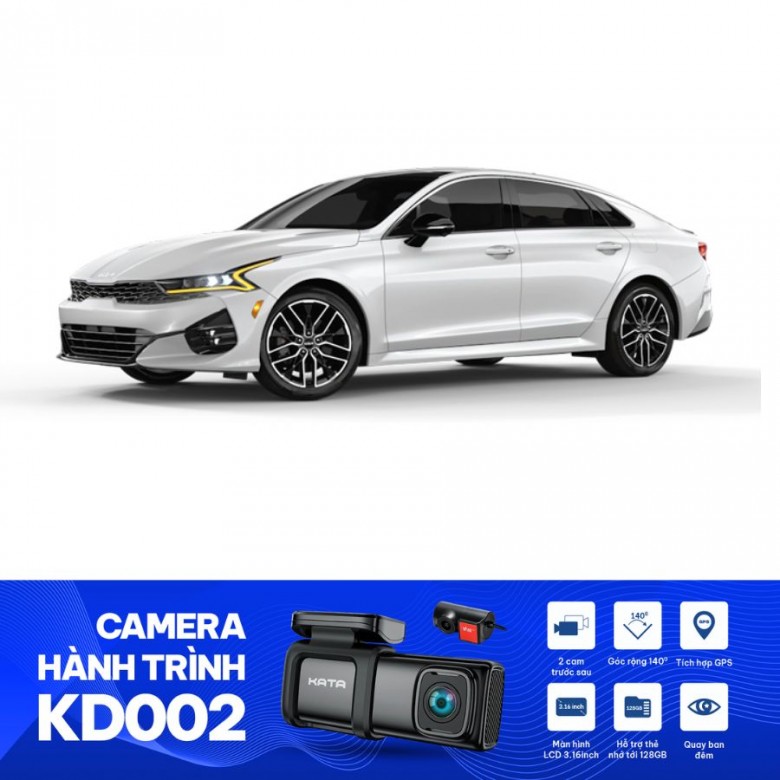 Lắp Đặt Camera Hành Trình Cho Ô Tô KIA K5 2022 